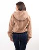 Chaqueta Crop Terciopelo Plush Mujer Fiorucci