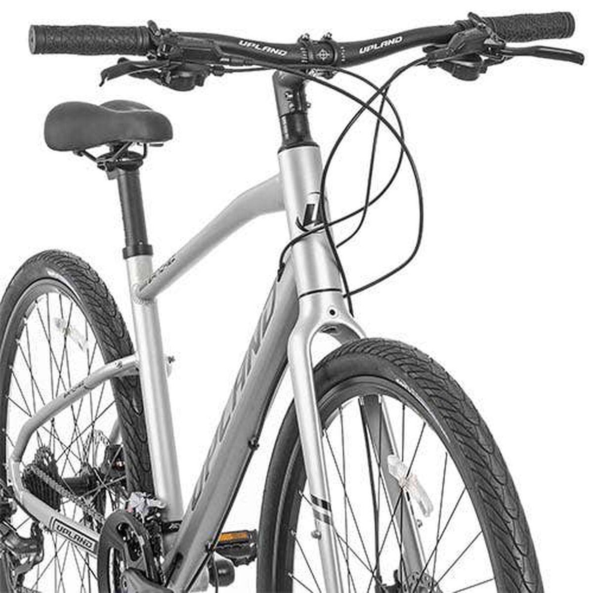 Bicicleta Upland Sanchez Aro 27,5 Híbrida 650B, Plata