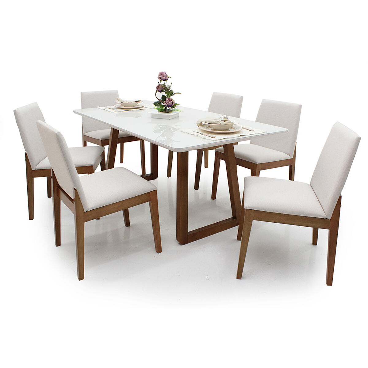 Juego de Comedor Casanova Enzo 6 Sillas