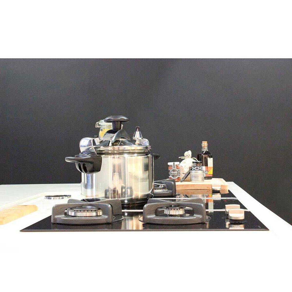 Olla a Presi&oacute;n Acero Inoxidable Marmicoc Cl&aacute;sica 8 Litros