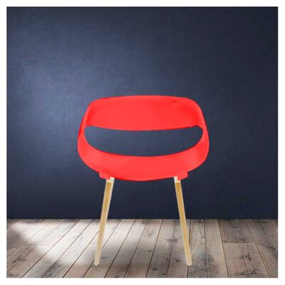 Imagen 2 del producto Pack 2 Sitiales Idetex Nordico Rojo