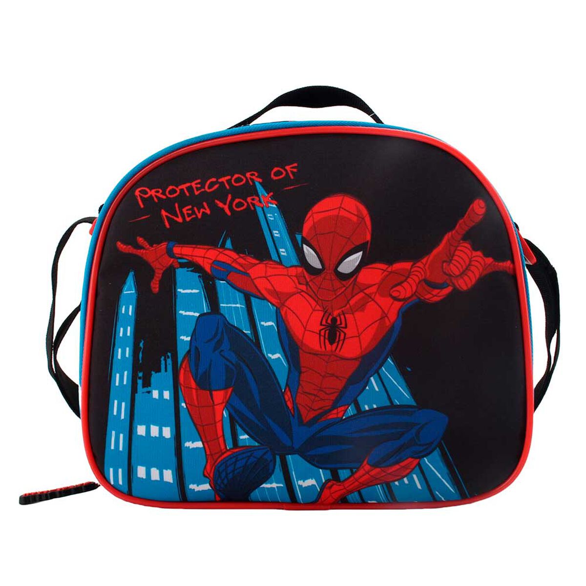 Pack Mochila con Ruedas, Estuche y Lonchera Spider-man