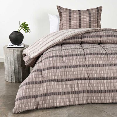 Imagen 1 del producto Plumón Elements & Co 1,5 Plazas Terra Cafe