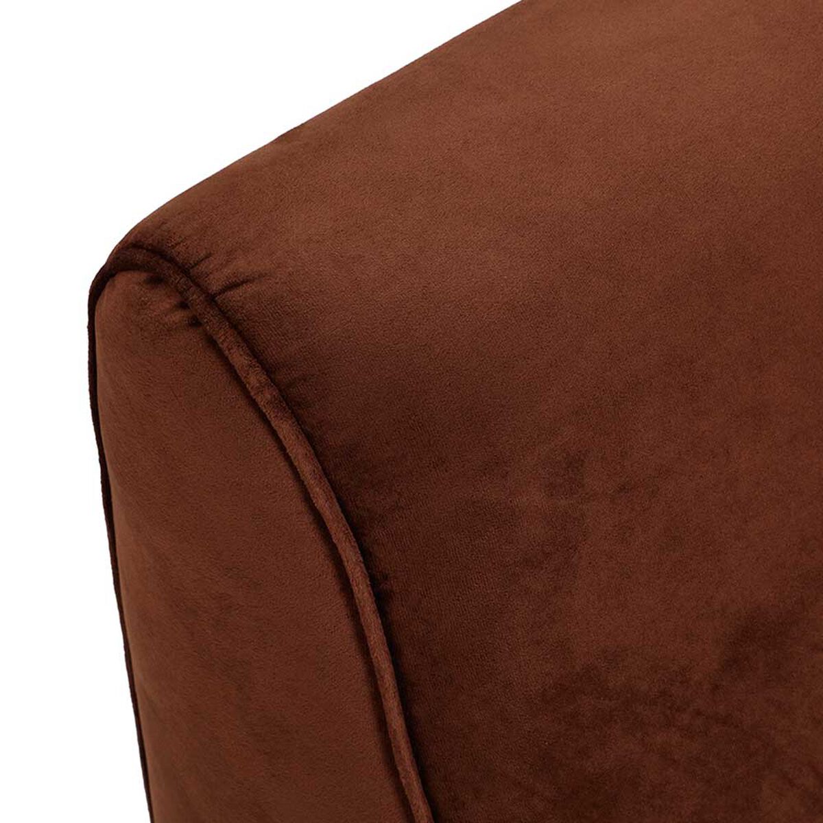 Sof&aacute; Bodevir Komodo Felpa 2 Cuerpos Chocolate&nbsp;