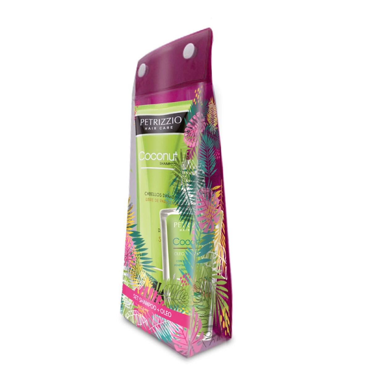 Cosmetiquero Shampoo Coco + Oleo Coco Petrizzio