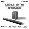 Soundbar TCL S55H 2.1 Ch 220W + Subwoofer