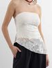 Polera Strapless Mujer Icono