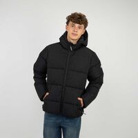 Parka Hombre Icono Black, Naranjo