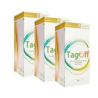 Tag Off 3 Estuches Con Un Frasco De 15 Ml cada uno