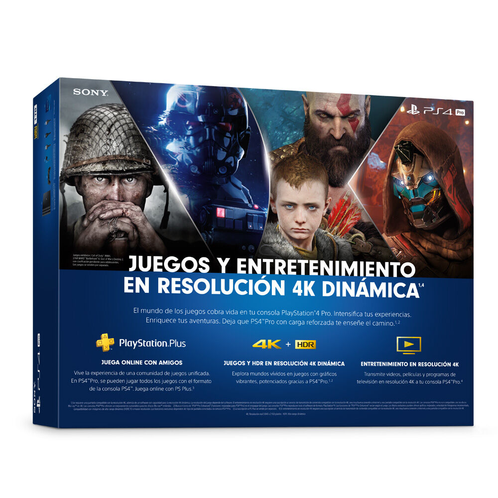 Consola PS4 Pro 1TB + Control | Abc