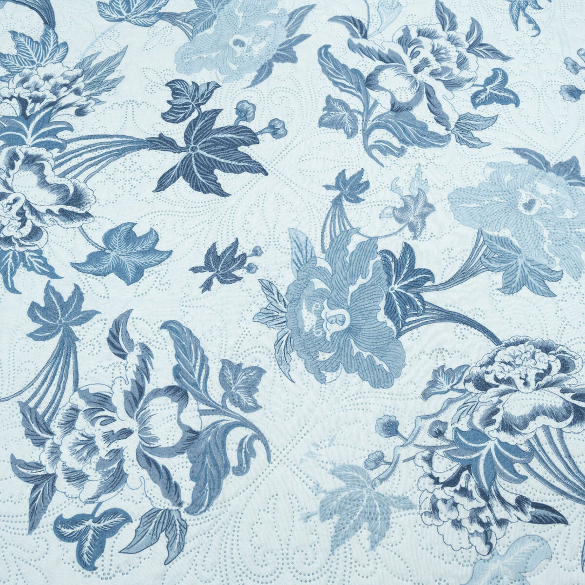 Quilt Doral Hotpress Estampado 1,5 Plazas Floral