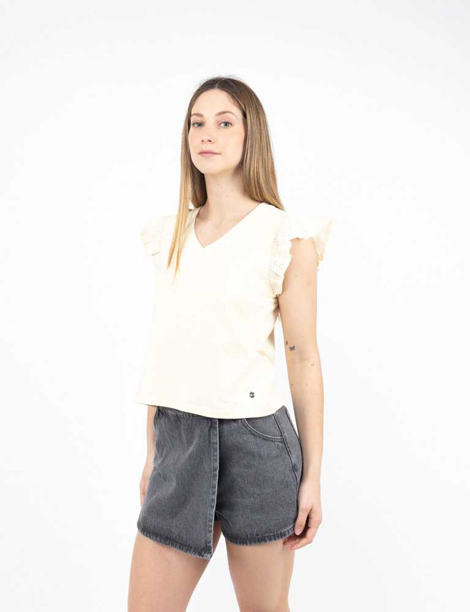 Polera Manga Corta Mujer Zibel