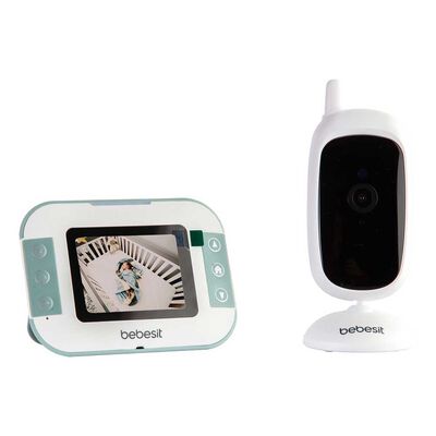 Cámara Monitor Portatil Bebe LCD 2.4 Visión Nocturna  Bebesit
