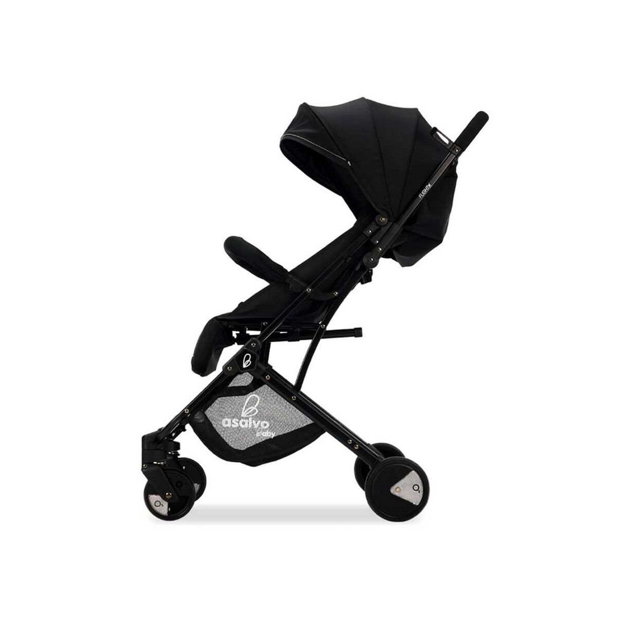 Coche Stroller Flight Black  Asalvo