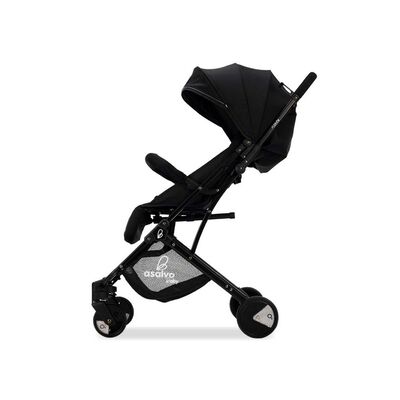 Coche Stroller Flight Black  Asalvo