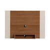Panel TV Exit Cine Hasta 47" Cedro y Beige