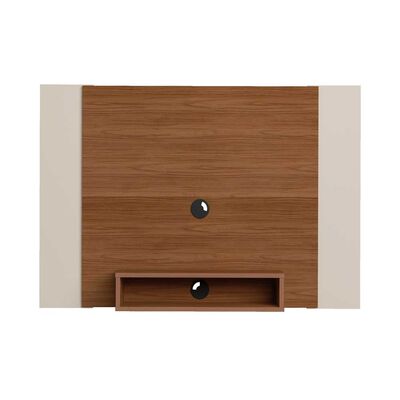 Panel TV Exit Cine Hasta 47" Cedro y Beige