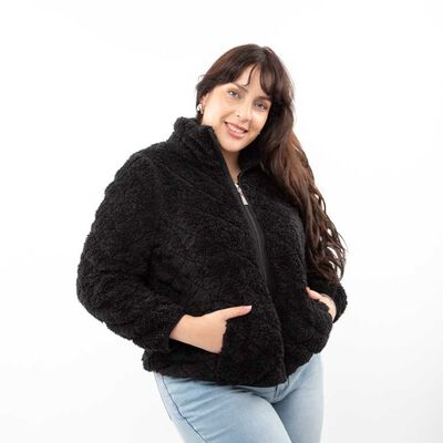 Polerón Peludo Mujer Extralindas