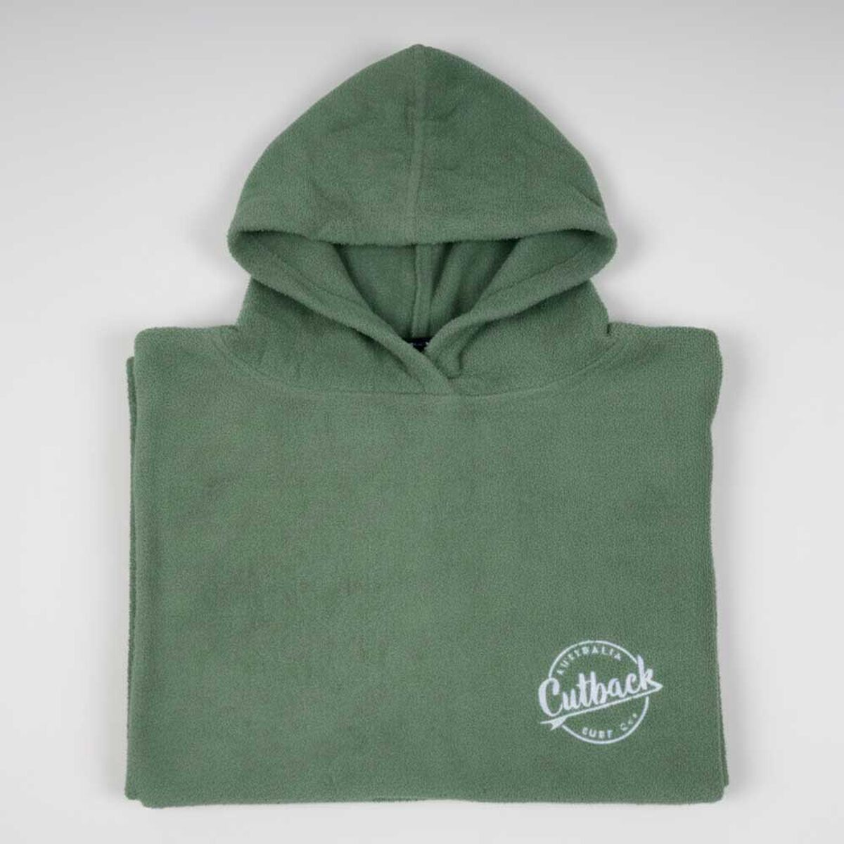 Toalla Poncho Surf Juvenil Cutback Verde