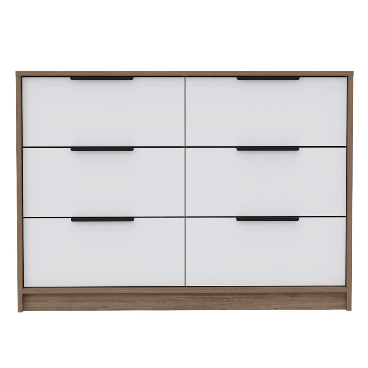 Cómoda TuHome Kaia 4 Cajones Miel/Blanco