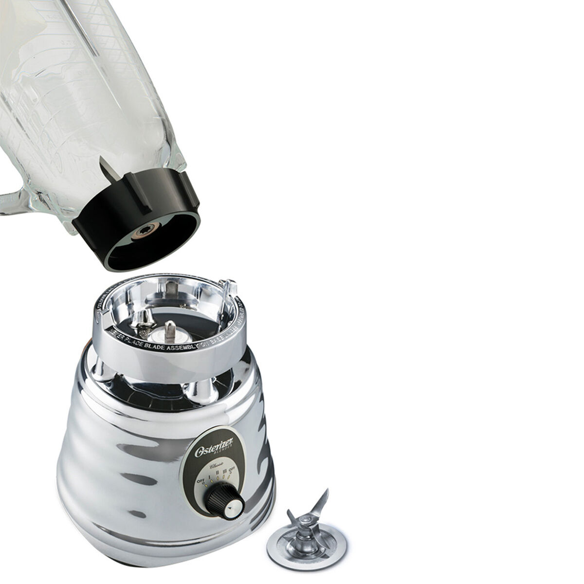 Licuadora Oster 4655 Cromada 1,25 lts