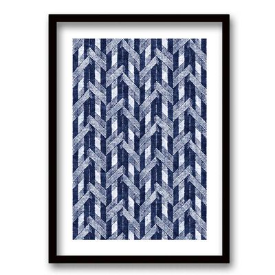 Imagen 1 del producto Cuadro Decorativo Retela Indigo II 50 x 35 cm