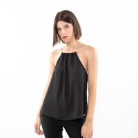 Blusa Sin Mangas Mujer Fiorucci Negro