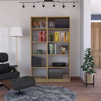 2 Estantes 5 Repisas TuHome Home Macadamia