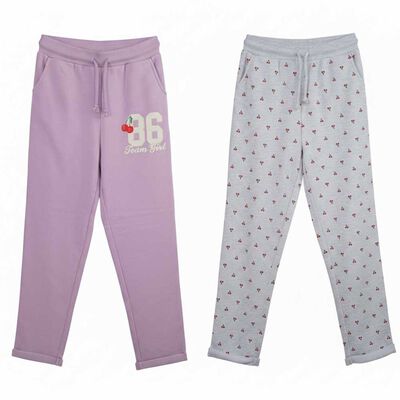 Pack 2 Pantal&oacute;n Buzo Ni&ntilde;a de Algod&oacute;n Chess