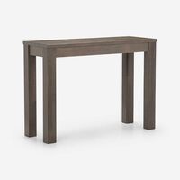 Mesa de Arrimo Rosen New Sapelly Gris Rústico