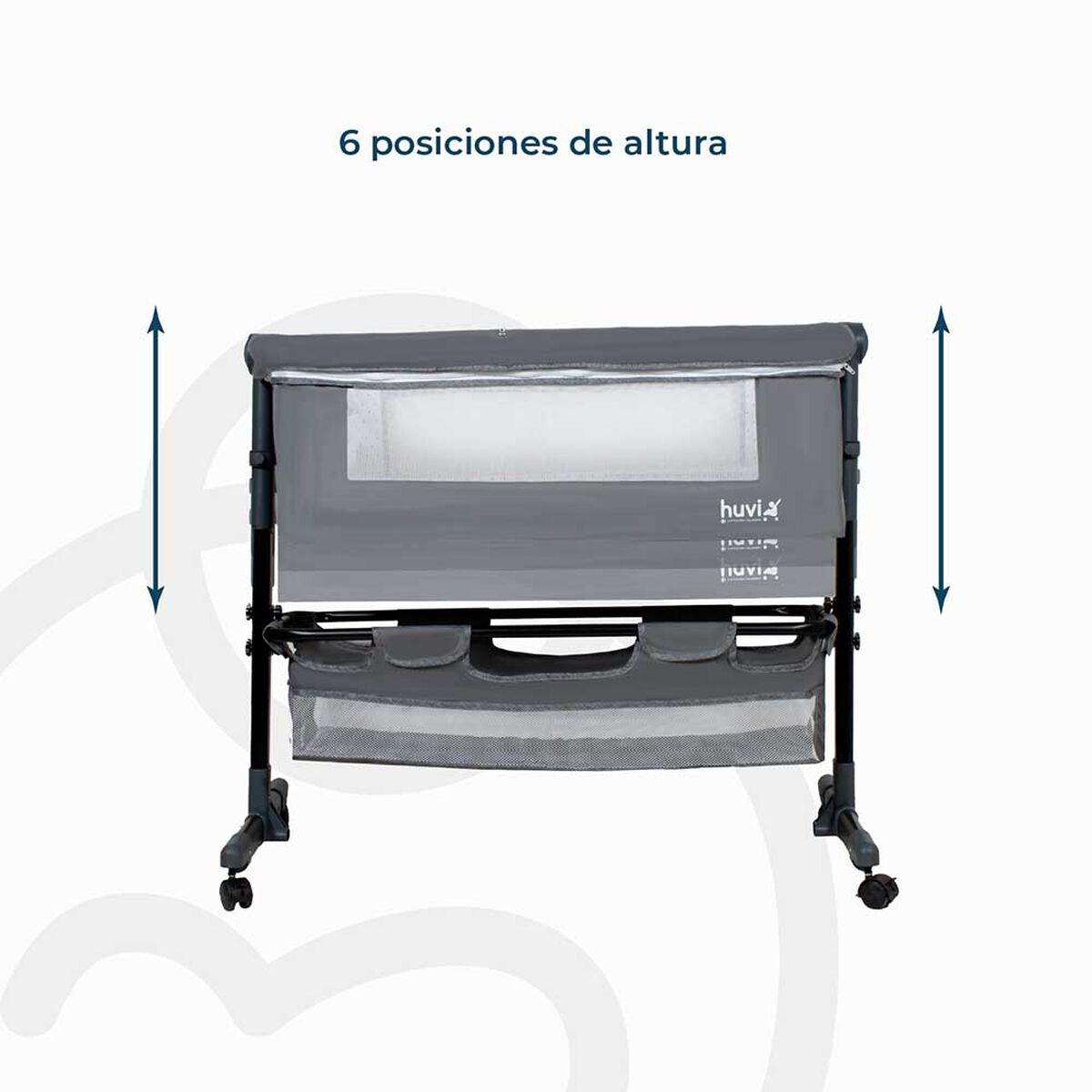 Cuna Cozy Gris Bebesit