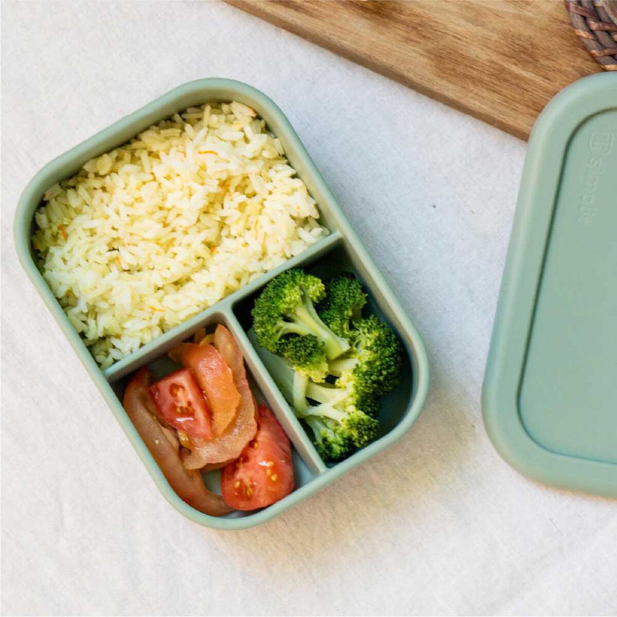 Contenedor Bento Box Herm&eacute;tico Simplit Pl&aacute;stico