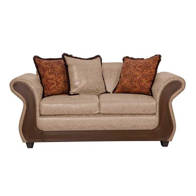 Sofá Black Factory Palermo 2 Cuerpos Beige