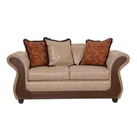 Sofá Black Factory Palermo 2 Cuerpos Beige