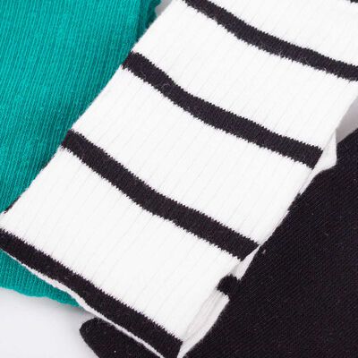 Imagen 2 del producto Pack 3 Calcetines Mujer Icono Verde