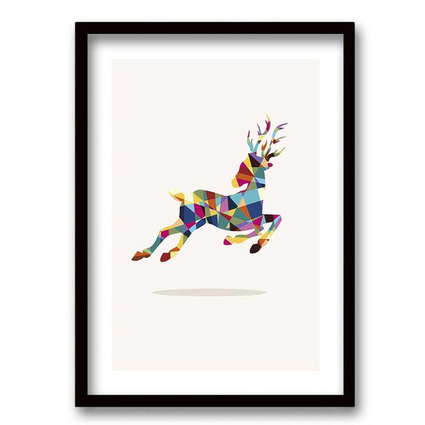 Cuadro Decorativo Retela Reno Geométrico 50 x 35 cm