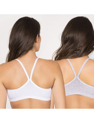 Imagen 2 del producto Pack 2 Petos Deportivos Mujer Palmers Gris