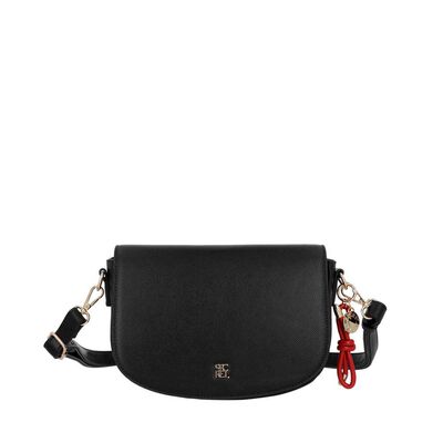 Cartera Bandolera Secret Kansas SC7 Peque&ntilde;a Negra