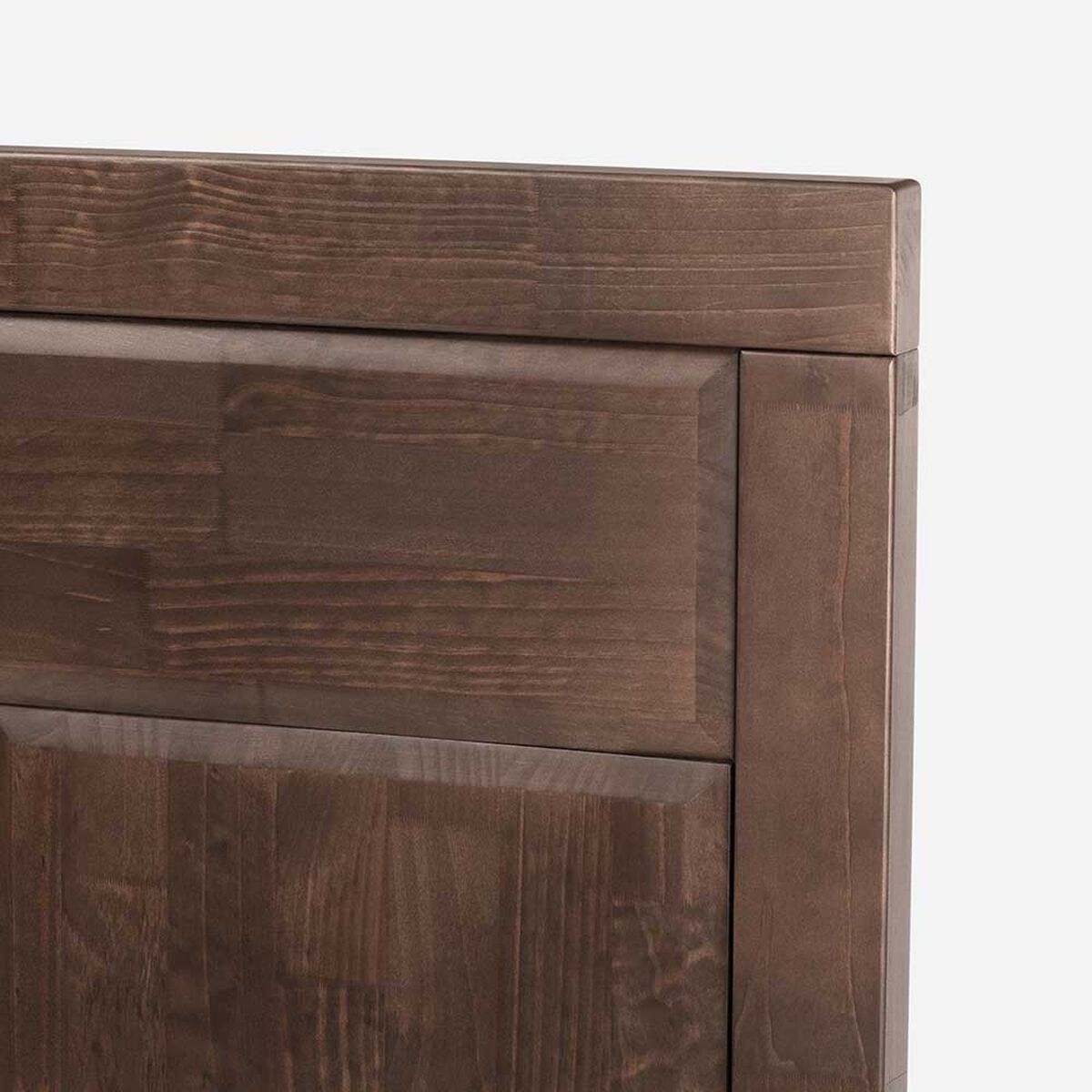 Cama Europea Rosen Base Dividida 2 Plazas Dolce + Respaldo + 2 Veladores