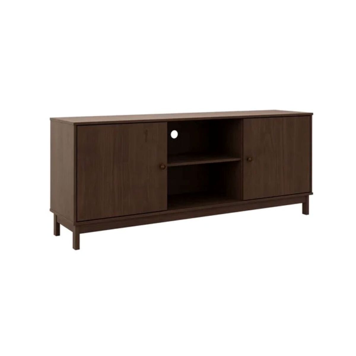 Rack TV Roca Essencia Hasta 65" Caoba