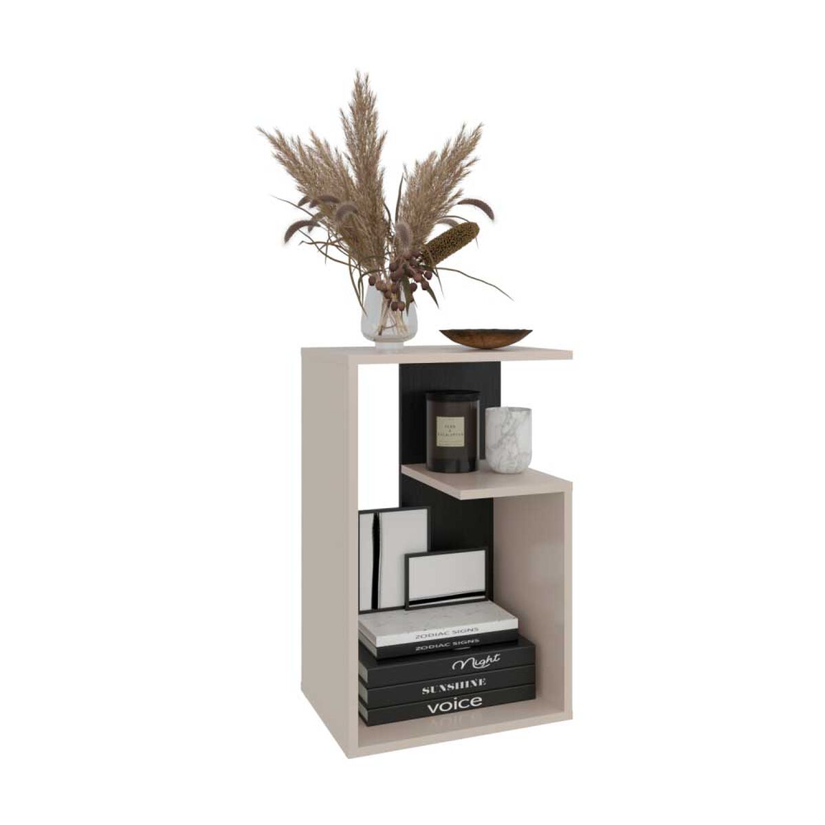 Mesa Lateral Tuhome Adel Melamina Capri Y Wengue&nbsp;