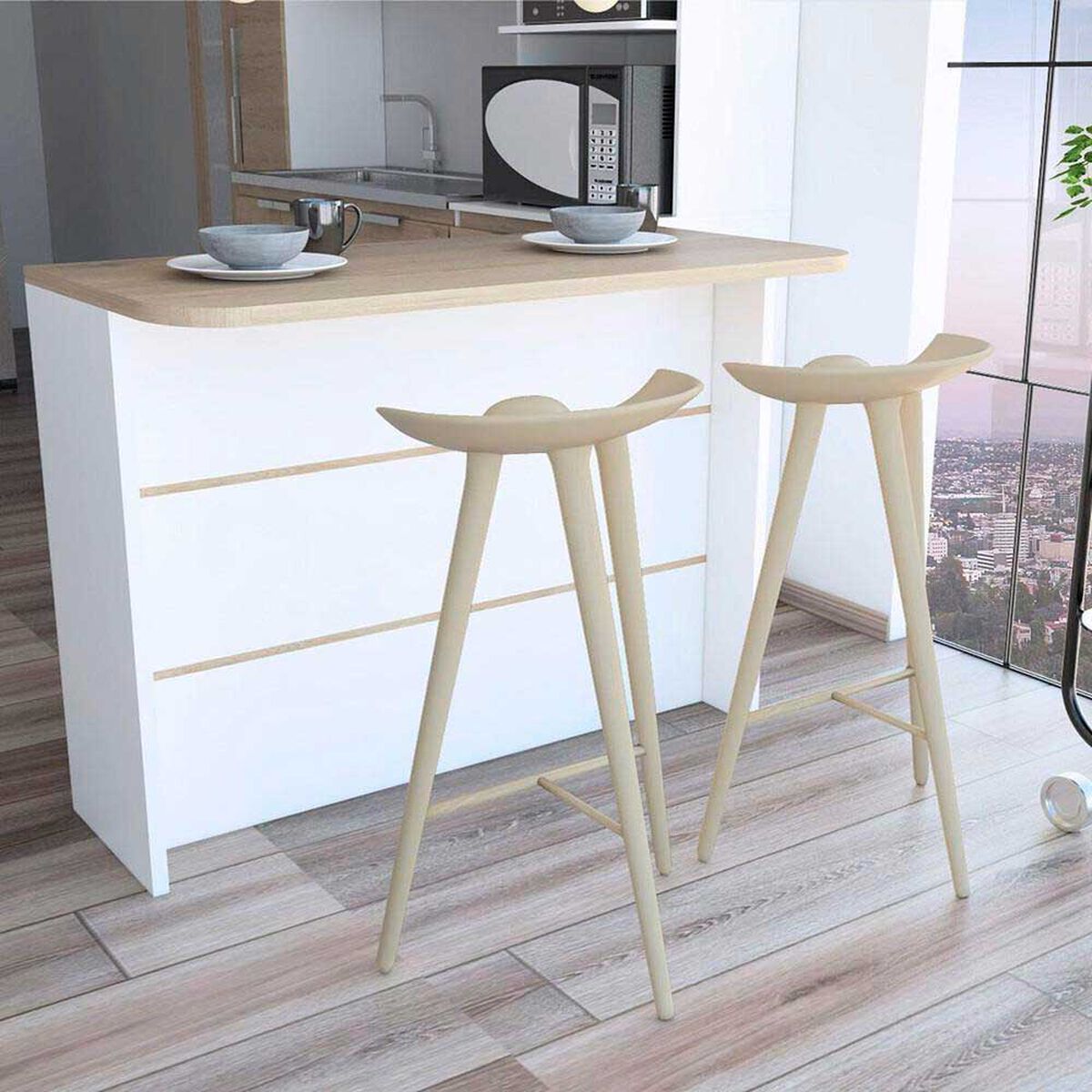 Barra Auxiliar de Cocina TuHome Fendi