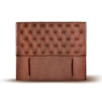 Respaldo Latam Home 2 Plazas Florencia Cuero Tabaco