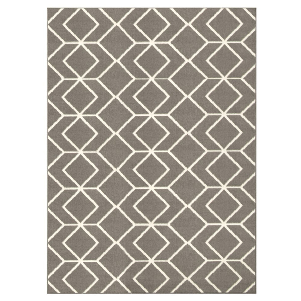 Bajada De Cama Modalfo Kashan King 60 x 90 cm Gris