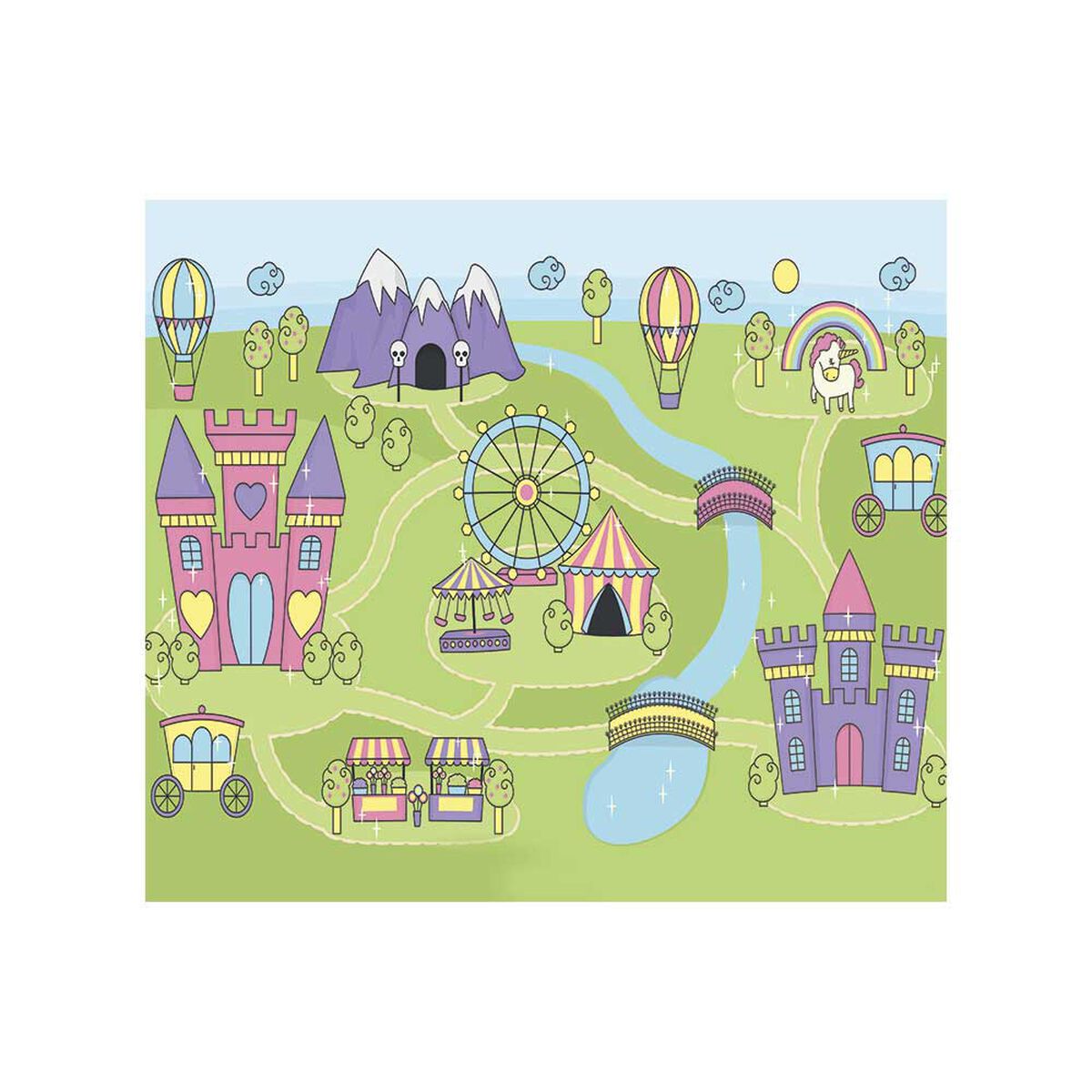 Alfombra Davanti Castillo Davanti 110 x140 Castillo Davanti