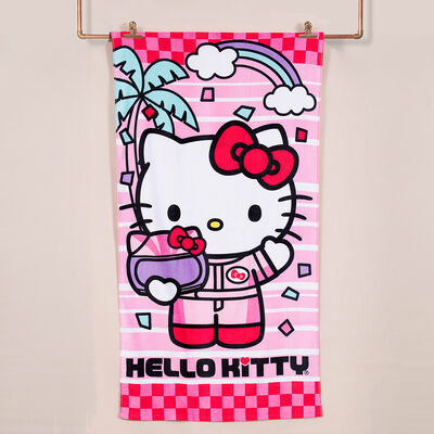 Toalla de Playa Sanrio-Hello Kitty Trofeo 70x140 cm