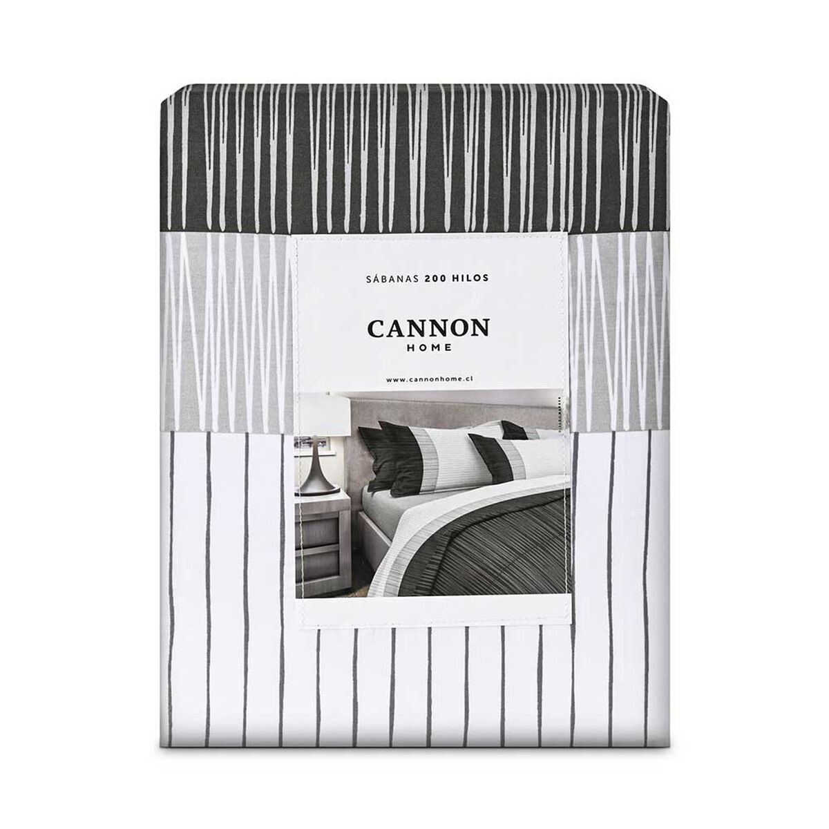 Juego de Sábanas Estampado Cannon 200 Hilos 2 Plazas Marker