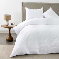 Funda de Plumón Cannon King Weaves White