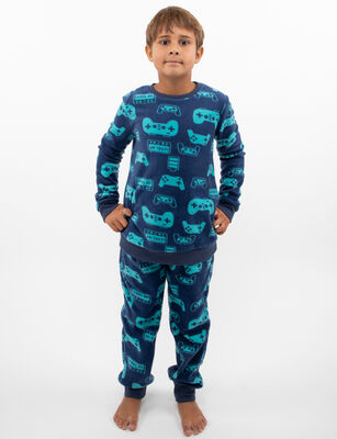 Imagen 2 del producto Pijama Polar Niño Chess Navy