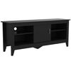 Rack TV Hasta 65" + Mesa de Centro + Mesa de Arrimo TuHome Essential Wengue